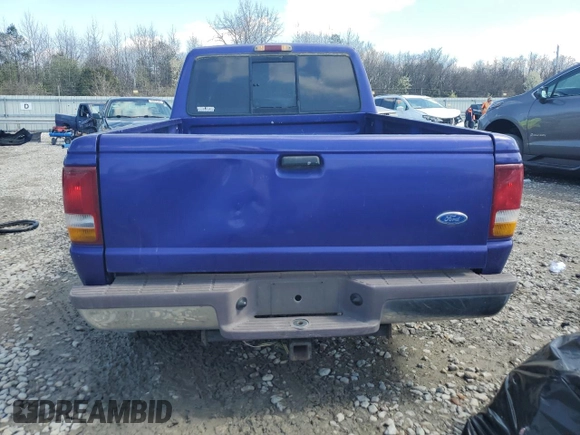 1995 Ford Ranger XL with VIN 1FTCR14A6SPA58247, listed as a Copart auction lot 48997625 with 179,875 mi miles and Salvage Title. Bid and sale history available at carsss.com. Image 6.
