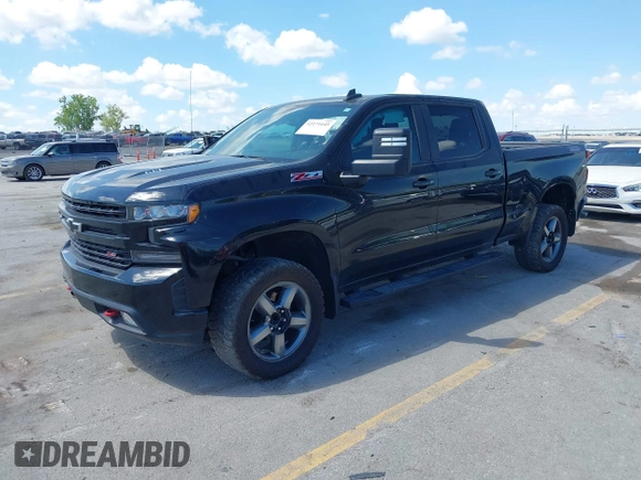 2022 Chevrolet Silverado 1500 LT Trail Boss with VIN 3GCPYFEL4NG101803, listed as a IAAI auction lot 42271645 with 37,736 mi miles and . Bid and sale history available at DreamBid. Image 2.