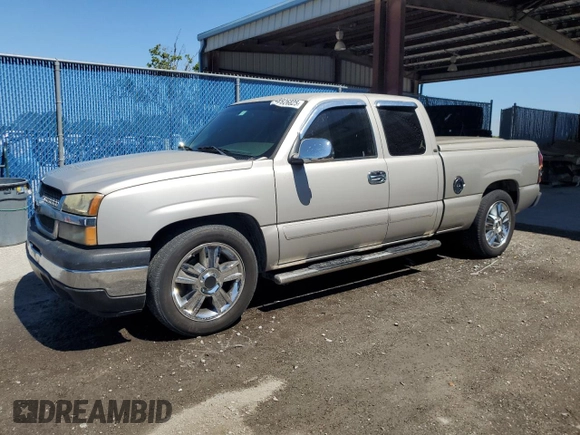 2005 Chevrolet Silverado 1500 Work Truck z VIN 1GCEC19X05Z291296, wystawiony jako Copart lot #48926825 z przebiegiem 282 858 mil mil oraz Szkoda całkowita • Salvage title. Historia ofert i sprzedaży dostępna na DreamBid. Obrazek 1.