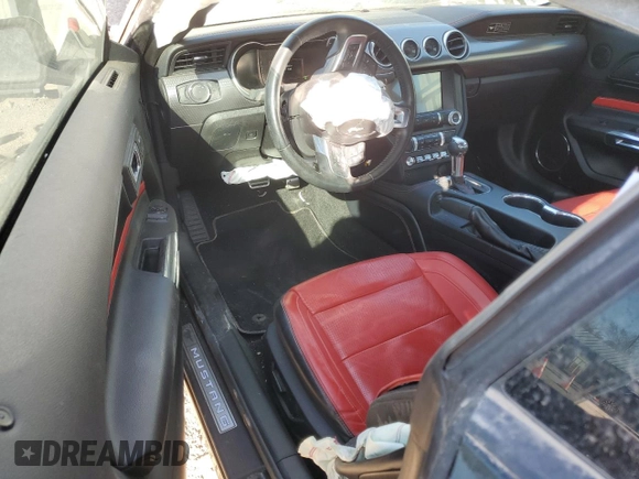 2020 Ford Mustang GT with VIN 1FA6P8CFXL5167449, listed as a Copart auction lot 47801925 with Not Provided miles and Salvage Title. Bid and sale history available at DreamBid. Image 8.