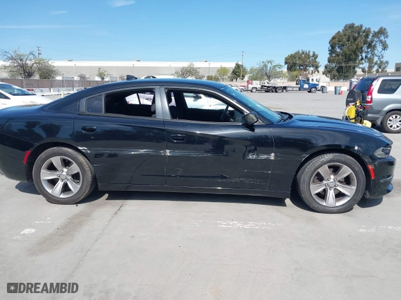 2017 Dodge Charger SXT with VIN 2C3CDXHG6HH524597, listed as a IAAI auction lot 41969871 with 1 mi miles. Bid and sale history available at carsss.com. Image 13.