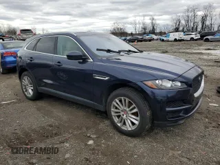 2018 Jaguar F-Pace 25t Prestige z VIN SADCK2FX7JA203829, wystawiony jako Copart lot #47069415 z przebiegiem 180 338 mil mil oraz Czysty tytuł • Clean title. Historia ofert i sprzedaży dostępna na DreamBid. Obrazek 4.