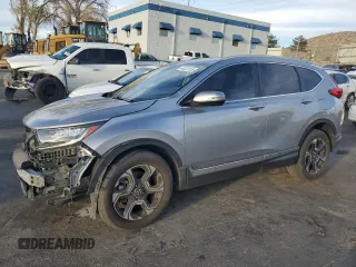 2017 Honda CR-V Touring with VIN 5J6RW2H9XHL017476, listed as a Copart auction lot 44378135 with 57,991 mi miles and Salvage Title. Bid and sale history available at carsss.com. Image 1.