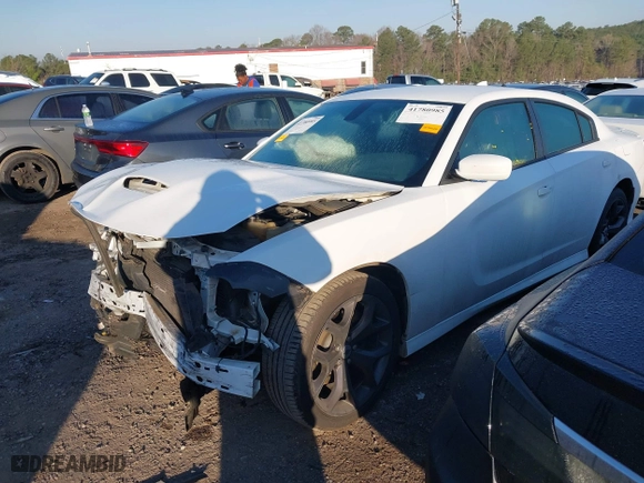 2018 Dodge Charger SXT Plus with VIN 2C3CDXHGXJH201160, listed as a IAAI auction lot 41780985 with 86,683 mi miles. Bid and sale history available at carsss.com. Image 17.