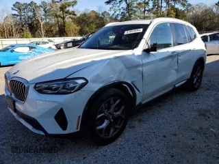 2022 BMW X3 sDrive30i with VIN WBX47DP0XNN186069, listed as a Copart auction lot 87093994 with 22,205 mi miles and Salvage Title. Bid and sale history available at DreamBid. Image 1.