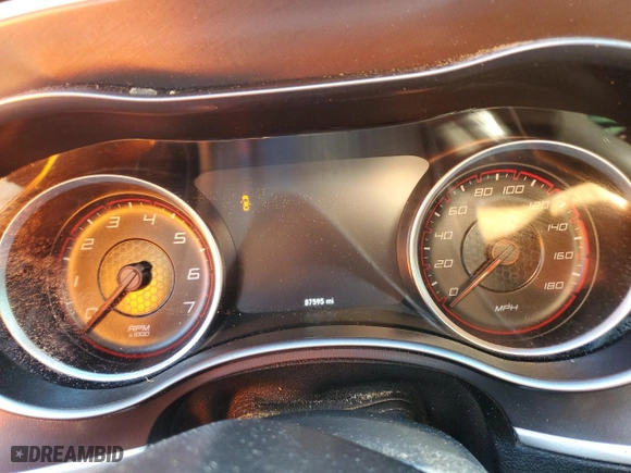 2020 Dodge Charger Scat Pack with VIN 2C3CDXGJ5LH184364, listed as a Copart auction lot 42055145 with 87,595 mi miles and Salvage Title. Bid and sale history available at carsss.com. Image 9.