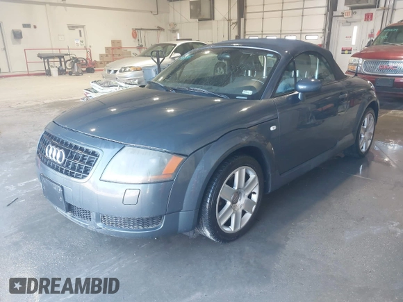 2003 Audi TT with VIN TRUTC28N431005447, listed as a IAAI auction lot 41798545 with 216,733 mi miles. Bid and sale history available at carsss.com. Image 2.