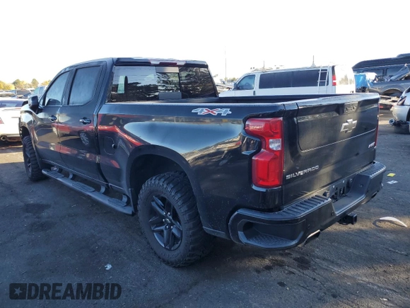 2021 Chevrolet Silverado 1500 RST with VIN 3GCUYEEL5MG345911, listed as a Copart auction lot 78890254 with 66,079 mi miles and Salvage Title. Bid and sale history available at carsss.com. Image 2.