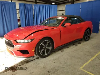 2024 Ford Mustang EcoBoost with VIN 1FAGP8UH2R5120865, listed as a Copart auction lot 49680275 with 20,141 mi miles and Clean Title. Bid and sale history available at carsss.com. Image 1.