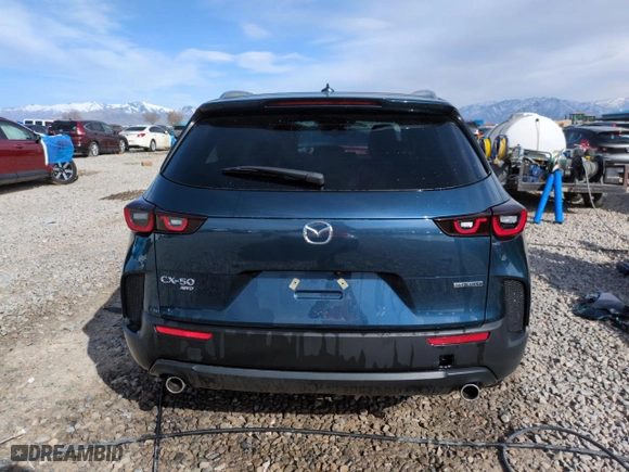2024 Mazda CX-50 2.5 S Premium Package with VIN 7MMVABDM1RN241562, listed as a Copart auction lot 48603065 with 5,511 mi miles and Salvage Title. Bid and sale history available at carsss.com. Image 6.
