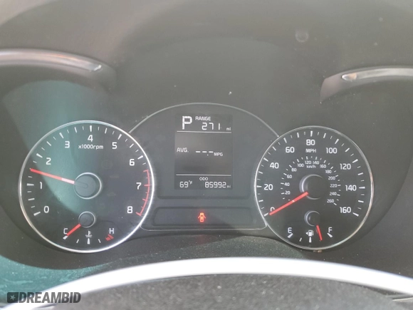 2017 Kia Forte LX with VIN 3KPFK4A76HE069754, listed as a Copart auction lot 51707785 with 85,992 mi miles and Salvage Title. Bid and sale history available at carsss.com. Image 9.