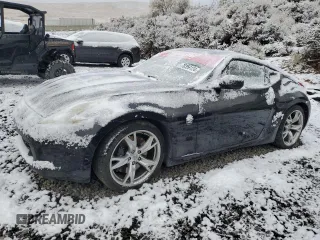 2009 Nissan 370Z Touring with VIN JN1AZ44E69M408664, listed as a Copart auction lot 78356124 with 177,853 mi miles and Salvage Title. Bid and sale history available at carsss.com. Image 1.