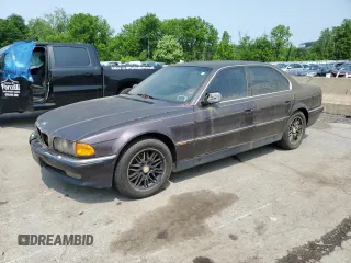 1995 BMW 7 Series 740i with VIN WBAGF6325SDH05563, listed as a Copart auction lot 60356245 with 153,155 mi miles and Clean title. Bid and sale history available at DreamBid. Image 1.
