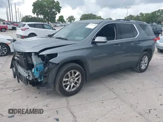2018 Chevrolet Traverse LT Cloth with VIN 1GNERGKW9JJ170172, listed as a IAAI auction lot 42335139 with 175,417 mi miles and . Bid and sale history available at DreamBid. Image 22.