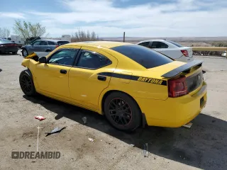 2006 Dodge Charger R/T with VIN 2B3KA53H56H385386, listed as a Copart auction lot 49863015 with 94,512 mi miles and Salvage Title. Bid and sale history available at carsss.com. Image 2.