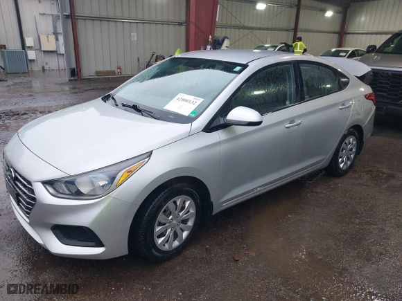 2020 Hyundai Accent SEL with VIN 3KPC24A69LE113751, listed as a IAAI auction lot 42000132 with 55,716 mi miles. Bid and sale history available at carsss.com. Image 17.