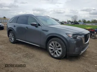2024 Mazda CX-90 Premium z VIN JM3KKDHD2R1168478, wystawiony jako Copart lot #54739275 z przebiegiem 19 520 mil mil oraz Szkoda całkowita • Salvage title. Historia ofert i sprzedaży dostępna na DreamBid. Obrazek 4.