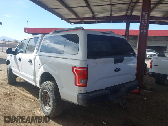 2016 Ford F-150 XLT with VIN 1FTEW1EG9GKF26948, listed as a IAAI auction lot 41558708 with 188,696 mi miles. Bid and sale history available at carsss.com. Image 3.