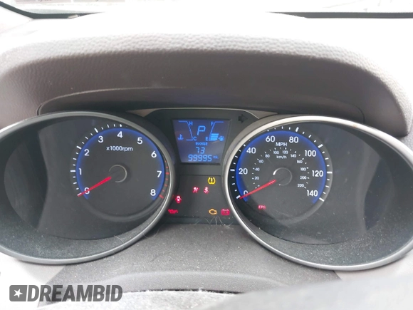 2011 Hyundai Tucson Limited with VIN KM8JUCACXBU293660, listed as a IAAI auction lot 42051931 with 99,995 mi miles and . Bid and sale history available at DreamBid. Image 7.