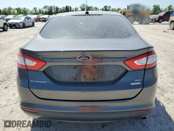 2015 Ford Fusion SE with VIN 3FA6P0HD8FR230364, listed as a Copart auction lot 52631195 with 196,285 mi miles and Salvage title. Bid and sale history available at DreamBid. Image 6.