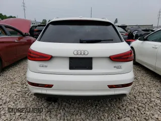 2015 Audi Q3 2.0T Premium Plus with VIN WA1EFCFS8FR005640, listed as a Copart auction lot 56639663 with 85,279 mi miles. Bid and sale history available at carsss.com. Image 6.