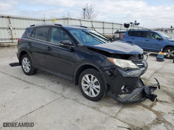 2015 Toyota RAV4 Limited with VIN 2T3DFREV2FW375787, listed as a Copart auction lot 51289675 with 0 mi miles and Salvage Title. Bid and sale history available at carsss.com. Image 4.