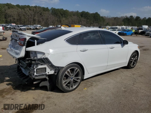 2020 Ford Fusion Titanium with VIN 3FA6P0K96LR199681, listed as a Copart auction lot 49007905 with 80,276 mi miles and Salvage title. Bid and sale history available at DreamBid. Image 3.