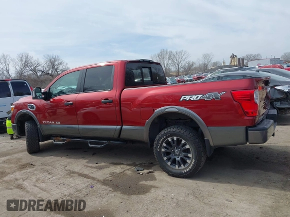 2016 Nissan Titan XD S with VIN 1N6AA1F43GN510841, listed as a IAAI auction lot 41814864 with 163,025 mi miles. Bid and sale history available at carsss.com. Image 15.