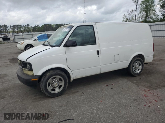 2005 Chevrolet Astro Cargo with VIN 1GCDM19X95B105305, listed as a Copart auction lot 50129575 with 362,844 mi miles and Salvage Title. Bid and sale history available at DreamBid. Image 1.