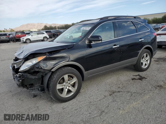 2010 Hyundai Veracruz Limited z VIN KM8NU4CC5AU133320, wystawiony jako Copart lot #54376375 z przebiegiem 67 286 mil mil oraz Szkoda całkowita • Salvage title. Historia ofert i sprzedaży dostępna na DreamBid. Obrazek 1.