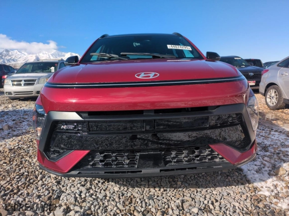 2024 Hyundai Kona N Line with VIN KM8HACA32RU114657, listed as a Copart auction lot 44074295 with 10,016 mi miles and Salvage Title. Bid and sale history available at carsss.com. Image 5.