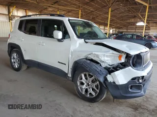 2017 Jeep Renegade Altitude with VIN ZACCJABB8HPE95746, listed as a Copart auction lot 62685995 with 109,666 mi miles and Salvage title. Bid and sale history available at DreamBid. Image 4.