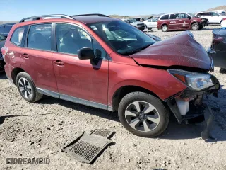 2017 Subaru Forester with VIN JF2SJABC2HH455997, listed as a Copart auction lot 50418845 with 43,157 mi miles and Salvage Title. Bid and sale history available at carsss.com. Image 4.