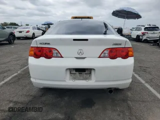 2002 Acura RSX Auto with VIN JH4DC54852C013753, listed as a Copart auction lot 53722285 with 296,540 mi miles and Salvage Title. Bid and sale history available at carsss.com. Image 6.
