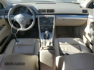 2004 Audi A4 1.8T with VIN WAULC68E84A080488, listed as a Copart auction lot 76735874 with 0 mi miles and Salvage Title. Bid and sale history available at carsss.com. Image 8.