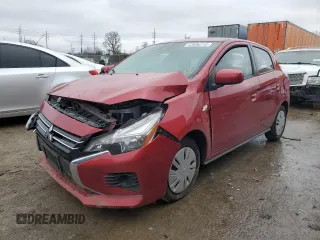 2023 Mitsubishi Mirage ES with VIN ML32AUHJ8PH001809, listed as a Copart auction lot 54333195 with 50,665 mi miles and Salvage title. Bid and sale history available at DreamBid. Image 1.