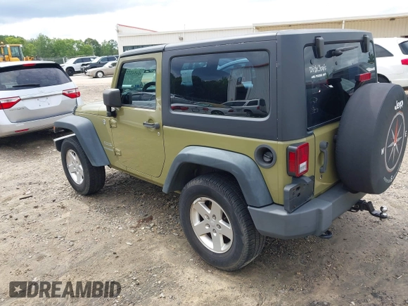 2013 Jeep Wrangler Sport z VIN 1C4AJWAG8DL535534, wystawiony jako IAAI lot #42454222 z przebiegiem 120 355 mil mil oraz . Historia ofert i sprzedaży dostępna na DreamBid. Obrazek 3.