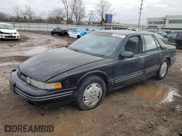 1996 Oldsmobile Cutlass Supreme S z VIN 1G3WH52M5TF374900, wystawiony jako Copart lot #86363644 z przebiegiem 160 137 mil mil oraz Szkody całkowita. Historia ofert i sprzedaży dostępna na DreamBid. Obrazek 1.