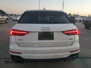 2020 Audi Q3 S line Prestige with VIN WA1FECF35L1035740, listed as a Copart auction lot 77837304 with 119,243 mi miles and Salvage Title. Bid and sale history available at carsss.com. Image 6.