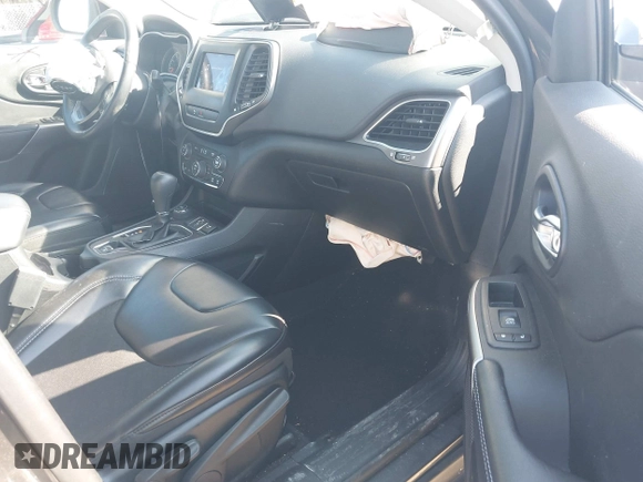 2019 Jeep Cherokee Latitude Plus with VIN 1C4PJMLB3KD424994, listed as a IAAI auction lot 41506691 with 87,912 mi miles and . Bid and sale history available at DreamBid. Image 5.
