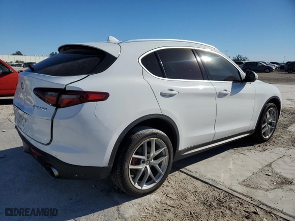 2018 Alfa Romeo Stelvio with VIN ZASFAKAN7J7B70966, listed as a Copart auction lot 79890484 with 63,710 mi miles and Salvage Title. Bid and sale history available at carsss.com. Image 3.