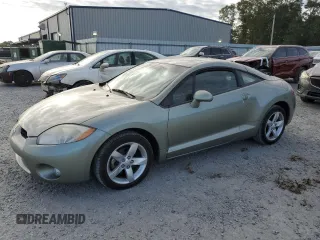 2008 Mitsubishi Eclipse GS with VIN 4A3AK24F08E032158, listed as a Copart auction lot 76334544 with 123,071 mi miles and Salvage Title. Bid and sale history available at carsss.com. Image 1.
