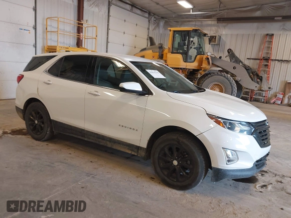 2018 Chevrolet Equinox LT with VIN 2GNAXJEV6J6115535, listed as a IAAI auction lot 41816346 with 142,317 mi miles. Bid and sale history available at carsss.com. Image 1.