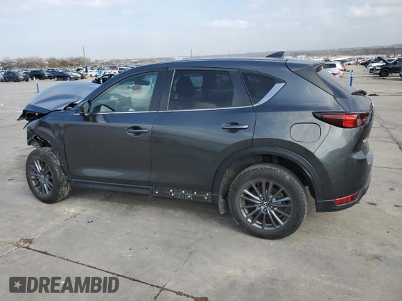 2021 Mazda CX-5 Touring with VIN JM3KFACM9M0330485, listed as a Copart auction lot 44622895 with Not Provided miles and Salvage Title. Bid and sale history available at DreamBid. Image 2.