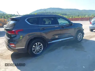 2020 Hyundai Santa Fe SE with VIN 5NMS2CAD1LH229443, listed as a IAAI auction lot 39476214 with 82,140 mi miles. Bid and sale history available at carsss.com. Image 4.