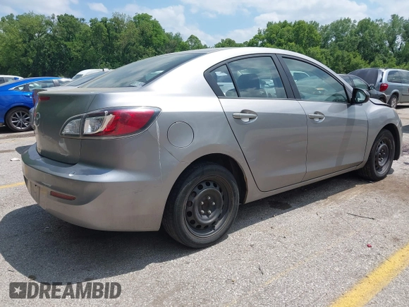 2013 Mazda 3 i SV with VIN JM1BL1TG3D1770465, listed as a IAAI auction lot 42273000 with 190,627 mi miles and . Bid and sale history available at DreamBid. Image 4.