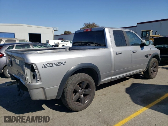 2019 Ram 1500 Classic Warlock with VIN 1C6RR6GT5KS694778, listed as a Copart auction lot 72780624 with 166,119 mi miles and Salvage Title. Bid and sale history available at carsss.com. Image 3.
