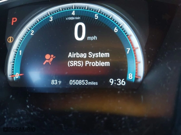 2018 Honda Civic Sedan EX-T with VIN JHMFC1F39JX037550, listed as a IAAI auction lot 41873229 with 50,853 mi miles. Bid and sale history available at carsss.com. Image 15.