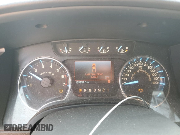 2011 Ford F-150 XL with VIN 1FTFW1CF3BKD02467, listed as a Copart auction lot 59616865 with 135,939 mi miles and Clean title. Bid and sale history available at DreamBid. Image 9.