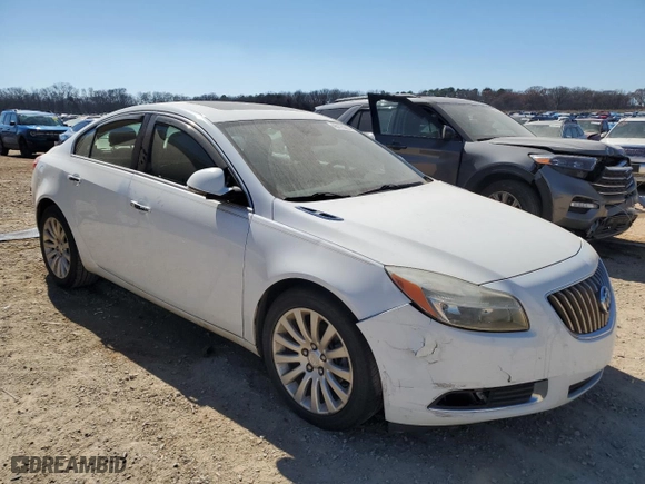2012 Buick Regal Premium 1 with VIN 2G4GS5EKXC9193215, listed as a Copart auction lot 45775265 with 144,362 mi miles and Clean Title. Bid and sale history available at carsss.com. Image 4.